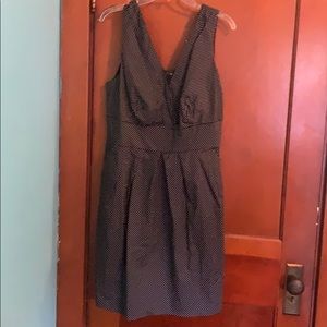 Black and white polka dot dress size 16